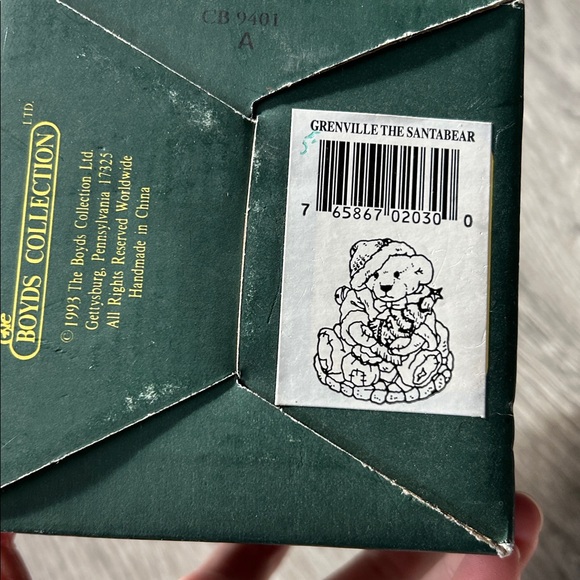 Boyds bear Christmas Santa figurine - Picture 8 of 8